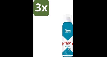 Odorex – Anti-transpirant spray – Extra Dry Sensitive – 150 ml - Bulkverpakking - 3 stuks