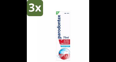 Parodontax – Tandpasta – Active Repair Fresh Mint – 75 ml - Bulkverpakking - 3 stuks