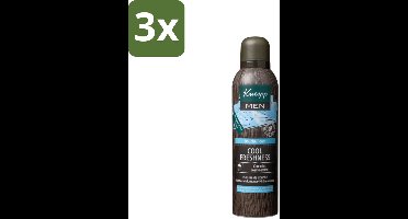 Kneipp - Douche schuim - Men Cool Freshness - Frisse geur - 200 ml - Bulkverpakking - 3 stuks