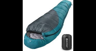 Bessport Slaapzak voor mama 3 seizoenen rugzakreizen voor volwassenen, licht, warm en wasbaar, voor wandelen, reizen en buitenactiviteiten