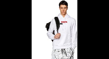 Diesel Ginn K37 Hoodie Wit M Man