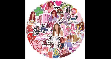 50 Stuks Coole Muziek Stickers voor Volwassenen en Tieners - Perfect voor Waterflessen, Skateboards, Laptops en Meer