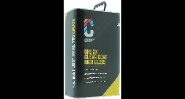 CROP 2K Blanke Lak HOOGGLANS UHS - Blik 5 liter