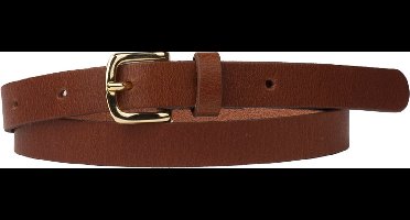 Petrol Industries Riem Meisjes - Broekriem - Leer - Cognac - 65 cm