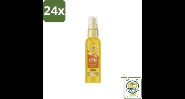 Andrélon – Haarserum – Oil & Care – 75 ml - Voordeelverpakking - 24 stuks - Glanzend haar - Haar verzorging