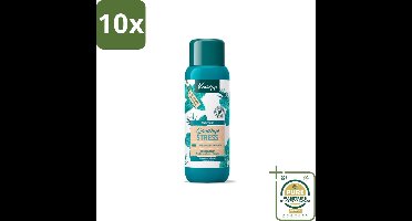 10 x Kneipp - Badschuim - Goodbye Stress - Watermunt & Rozemarijn - 400 ml - Grootverpakking - Kneipp Badschuim - Stressvermindering - Watermunt - Rozemarijn - Badschuim