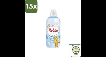 15 x Robijn – Wasverzachter – Jasmijn & Sandelhout – 780 ml - Grootverpakking - Koffiezetapparaat