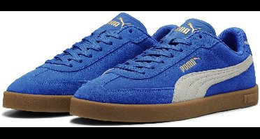 PUMA Puma Club II Era Suede Unisex Sneakers - Mountain Blue-PUMA White