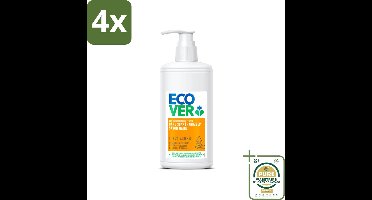 Ecover - Handzeep - Citrus & Oranjebloesem - 250 ml - Voordeelverpakking - 4 stuks - Oranjebloesem - Verzorging