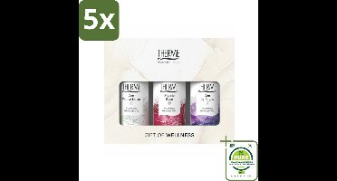 5 x Therme - Foaming Shower Favorites - Geschenkset - Cadeau - Verzorgend - Grootverpakking - Douchegel - Wellness - Cadeau - Set - Geur
