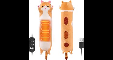 Verwarmingskussen voor menstruatiekrampen menstruatie & nek schouderpijn verlichting - geel