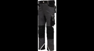 Robuuste Kinder Outdoor Werkbroek Grijs met Gereedschapzakken