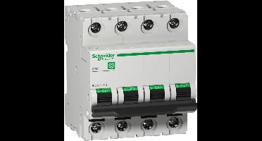 Schneider Electric Multi9 - C60L - Installatieautomaat 4P - In=16A - C-Karakteristiek