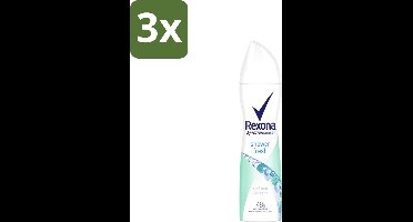 Rexona - Shower Fresh - Deodorant Spray - Anti-transpirant - 150 ml - Bulkverpakking - 3 stuks