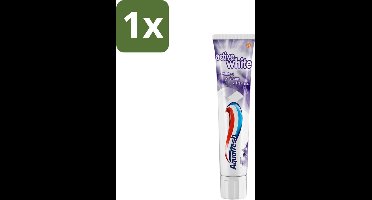 1 x Aquafresh - Tandpasta - Whitening - Stralend Witte Tanden - 100 ml - Tandpasta Whitening - Stralende Tanden - Witte Tanden - Frisse Adem - Tandplak Verwijderen