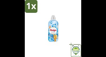 1 x Robijn – Wasverzachter – Morgenfris – 1,1 L - Wasverzachter - Wasverzachter Morgenfris - Wasverzachter Voor Kleding - Wasverzachter Fris - Wasverzachter Voor Textiel