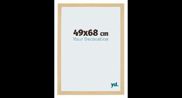 Your Decoration - Puzzellijst 49x68 cm - Ahorn Decor - Puzzellijst 500-1000 stukjes - MDF Fotolijst - Mura