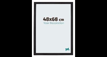 Your Decoration - Fotolijst 48x68 cm - MDF - Zwart Houtnerf - Mura