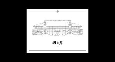 Ajax-print Johan Cruijff ArenA A3