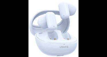 USAMS Bluetooth 5.3 TWS TD Series hoofdtelefoon draadloos blauw/blauw BHUTD02 (TD22)