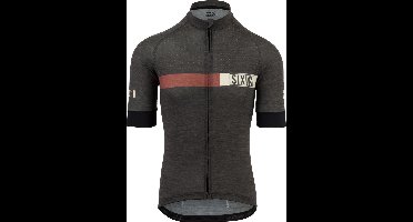 AGU Merino Fietsshirt SIX6 Heren - Zwart - M