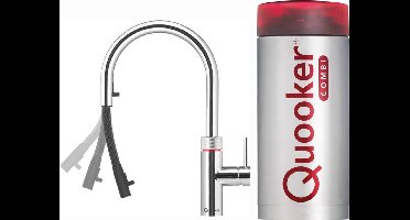 Quooker Flex Kokendwaterkraan - COMBI boiler - Chroom - 3in1