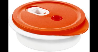 Rotho Clever magnetronbord - 1 liter - papaya rood