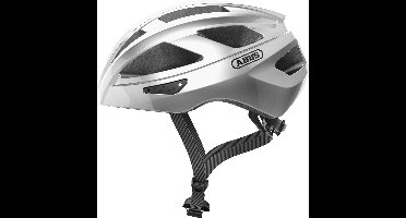 ABUS Macator Fietshelm - Zilver