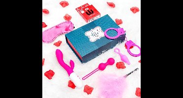 LoveBoxxx - Pink Box - 7 Delige Cadeauset - Geschenkset Vrouwen - Cadeau Vrouw - Giftset Vrouw - Erotisch - Roze