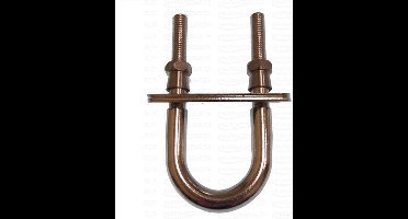 Goldenship Beveiligings U-bout Aisi 316 Zilver 12 mm