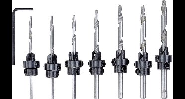 kwb 513190 Hout-freesboorset 8-delig 8 stuk(s)