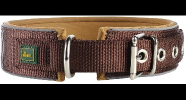 Dog collar Hunter Neoprene Reflect Brown