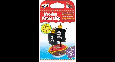 Galt - Maak je eigen - Houten piratenschip