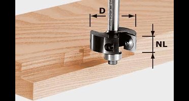 Festool HW S8 D38/12 Keermes-sponningfrees - 491085