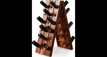 Casaria Wijnrek Acaciahout - voor 36 Flessen 87x55x39cm – Bruin