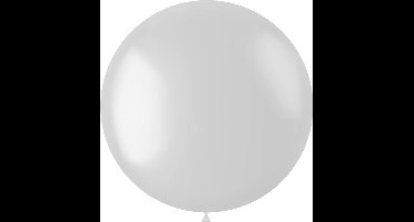 Folat - ballon XL Coconut White Mat 78 cm - 1 stuks