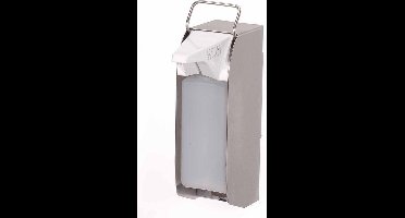 ingo-man® plus IMP T E Touchless, touchless dispenser voor desinfectiemiddelen, lotions en vloeibare zepen met sensortechnologie, voor 1..000 ml standaard Euroflessen, gepolijst roestvrij staal, vervangbare en autoclaveerbare roestvrijstalen pomp