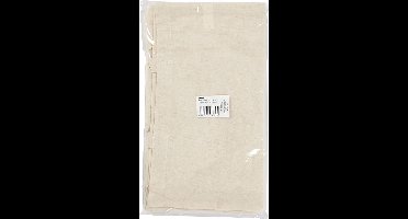 Draagtas , afm 38x42 cm, 145 gr, licht naturel, 5 stuk/ 1 doos