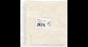 Draagtas , afm 30x33 cm, 135 gr, licht naturel, 1 stuk
