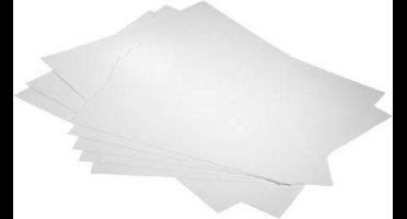 Achterkarton Wit 22,9x30,5cm Bainbridge Alphamount ArtCare (25 stuks)