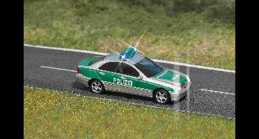 Busch 5630 H0 Hulpdienstvoertuig Mercedes Benz C-klasse politiewagen Polizei