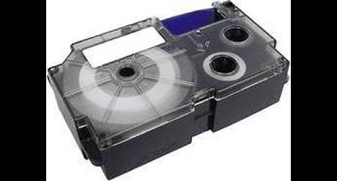 Casio XR-18RD1 Labeltape Tapekleur: Rood Tekstkleur: Zwart 18 mm 8 m