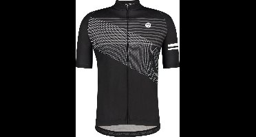 AGU Striped Fietsshirt Essential Heren - Zwart - L