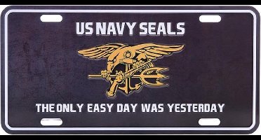 Amerikaans nummerbord - US Navy Seals