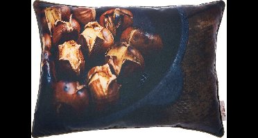 Riverdale Kussen Chestnut d.bruin 50x70cm