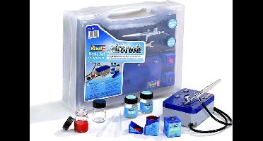 Revell Airbrushset - 39199 Basic Airbrush Set with Compressor and Parts Airbrush