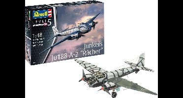 Revell Modelbouwpakket Militaire voertuigen - 03855 Junkers Ju188 A-2 - Plastic - 1:48 - Modelbouw