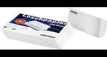FRANKEN - Vloeipapier voor Bordwisser Z1921 - 100 vellen