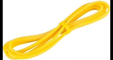 Gorilla Sports Weerstandsband Geel - Resistance band - 6,4 mm - Latex - 2,5 - 25 LBS