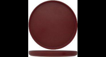 Cosy&Trendy Tower - Raspberry Red - Dessertbord - D21xh2cm - Keramiek